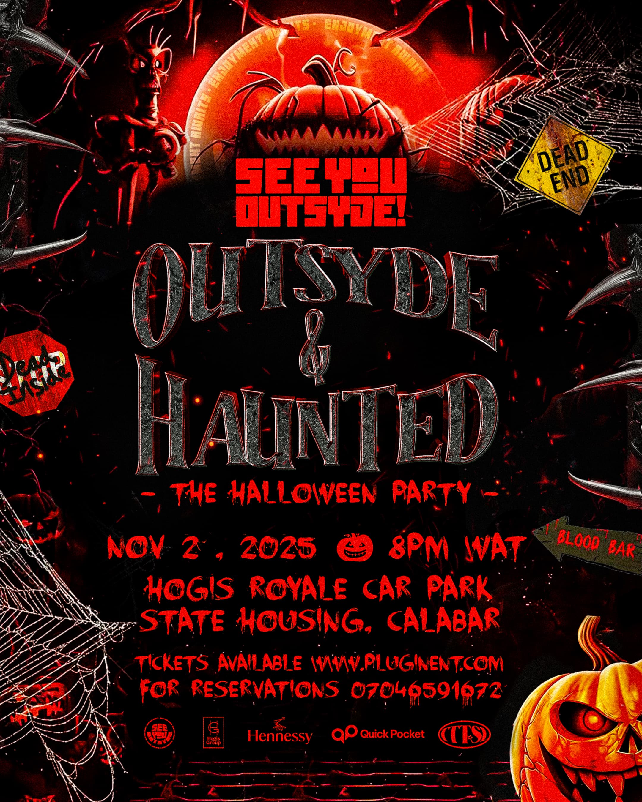 S.Y.O OUTSYDE & HAUNTED (The Halloween Party)